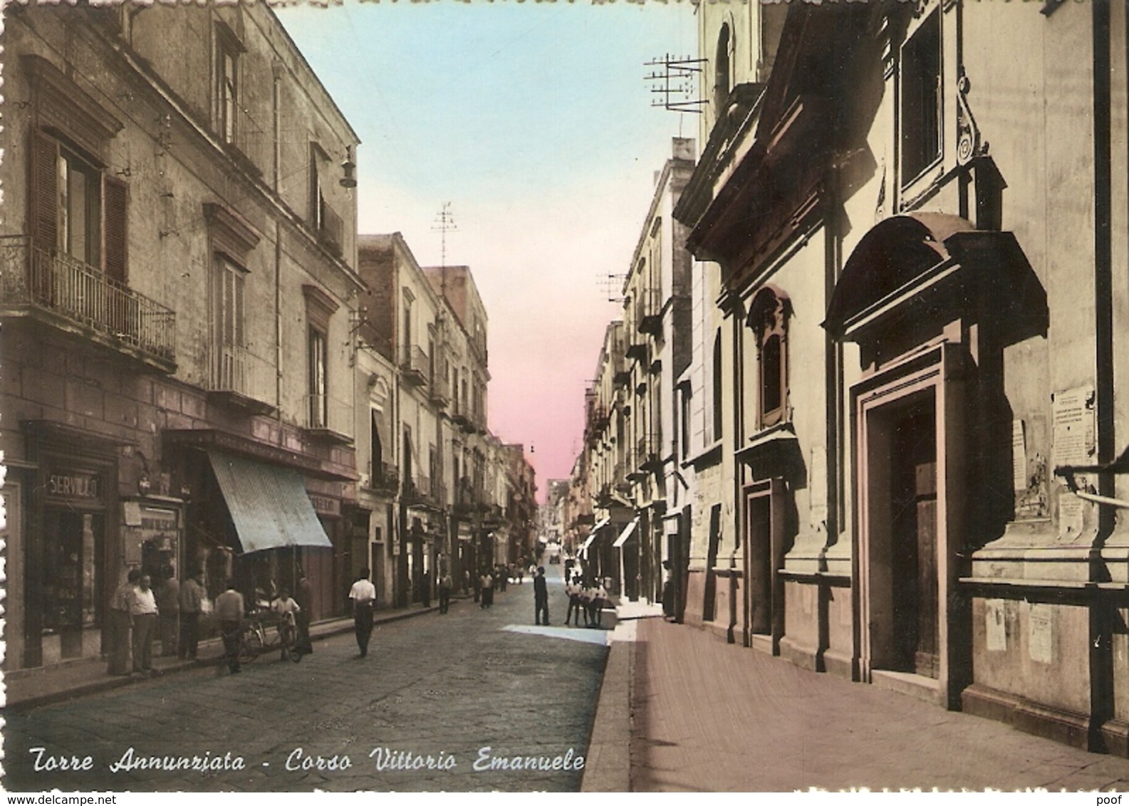 Torre Annunziata : Corso Vittoria Emanuele - Torre Annunziata