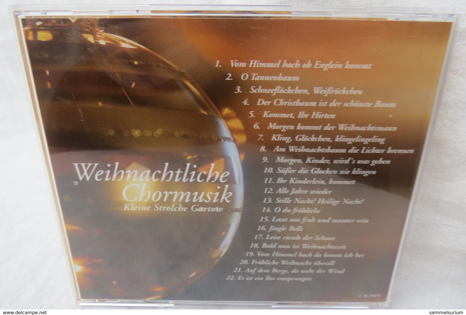 CD "Weihnachtliche Chormusik" Kleine Strolche Gartow - Chants De Noel