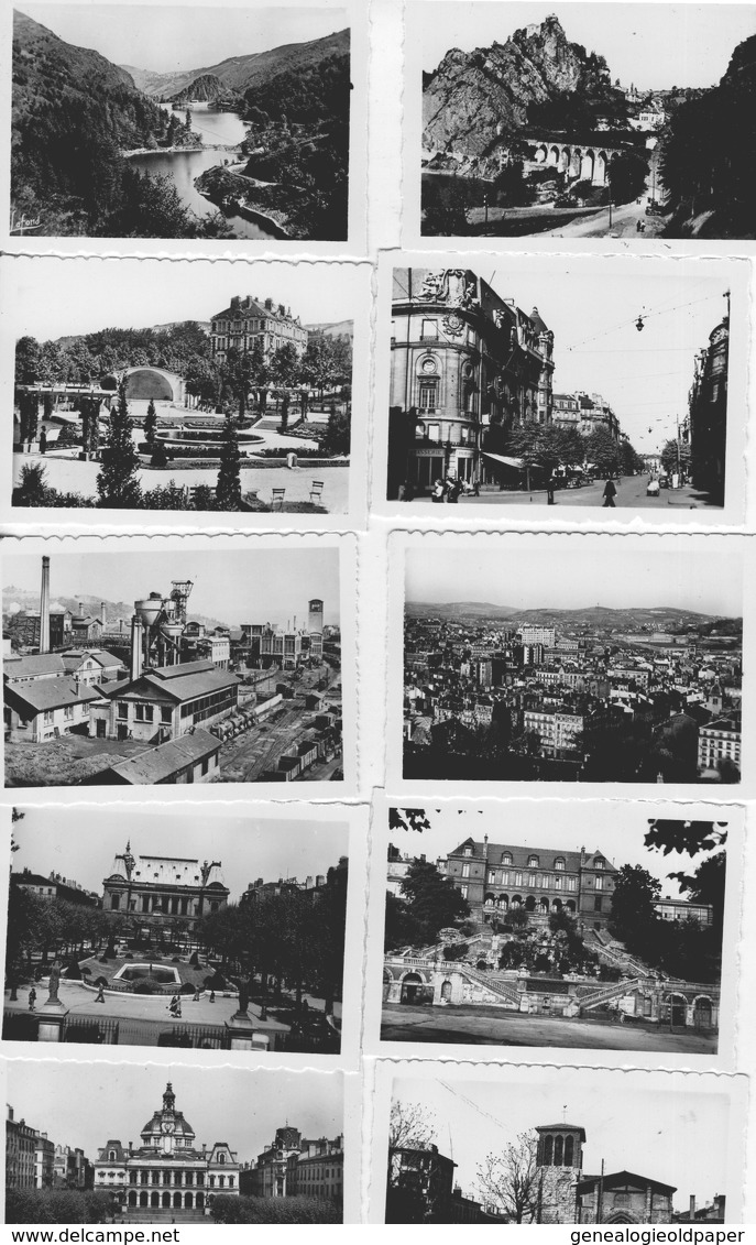 42 - ST SAINT ETIENNE- SOUVENIR JUILLET 1951 AVEC SES 10 PHOTOS - J. LAFOND EDITEUR PHOTOGRAPHE  19 RUE MICHELET - Saint Etienne