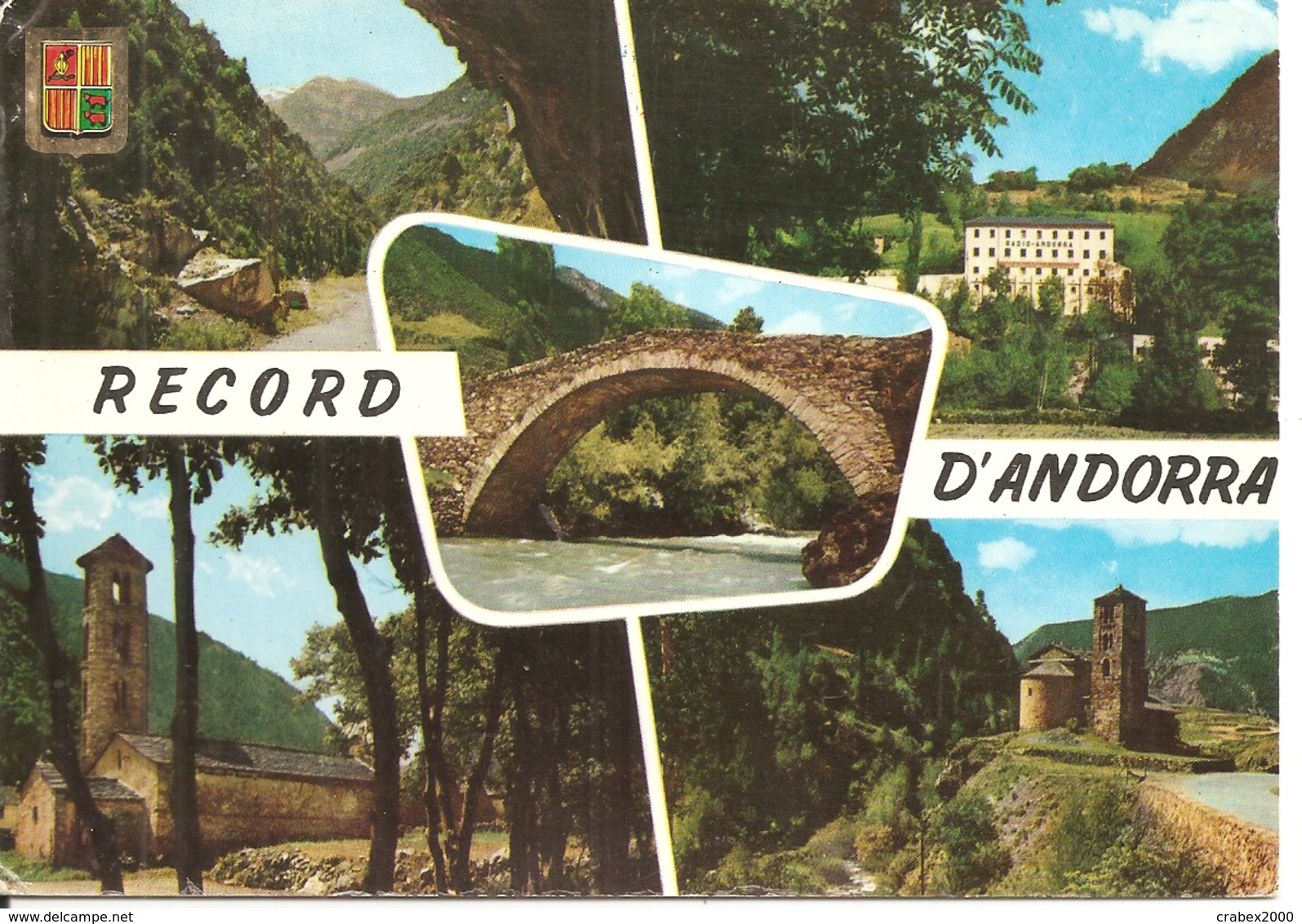 Y&T N°174 ANDORRE LA VIEILLE    Vers   FRANCE  1971  2 SCANS - Covers & Documents