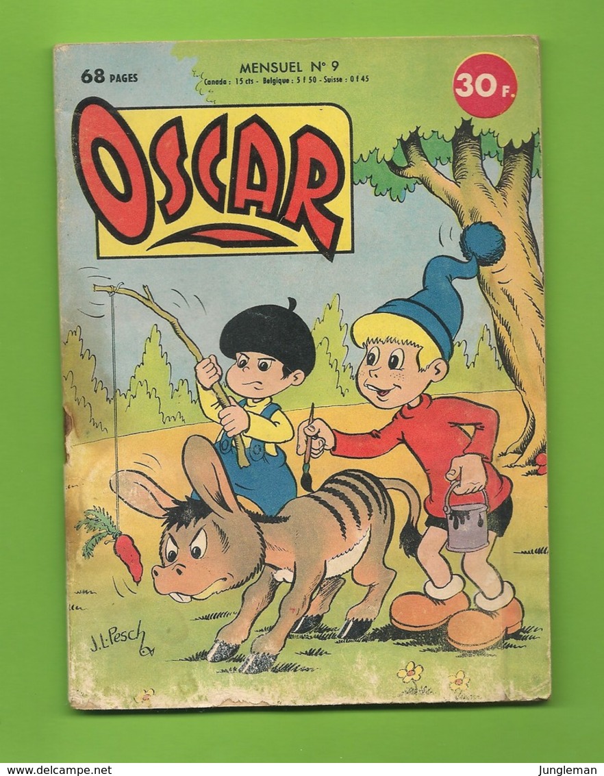 Oscar N° 9 - Editions Mondiales - DL Mars 1959 - BE - Oscar