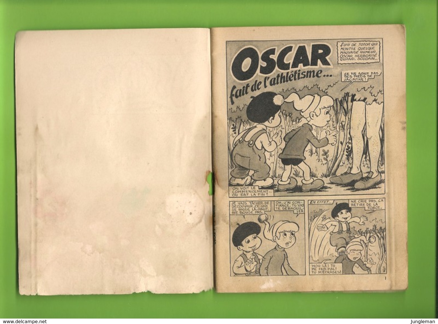 Oscar N° 9 - Editions Mondiales - DL Mars 1959 - BE - Oscar