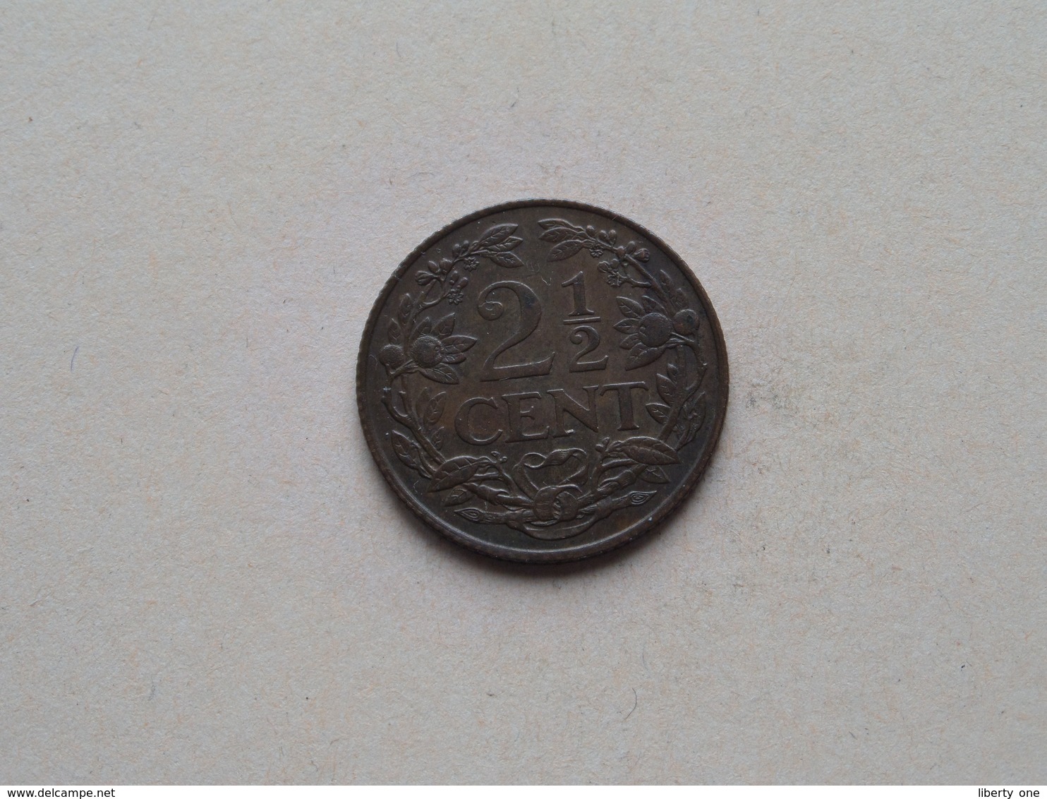 1941 - 2 1/2 Cent ( KM 150  ) Uncleaned ! - 2.5 Cent