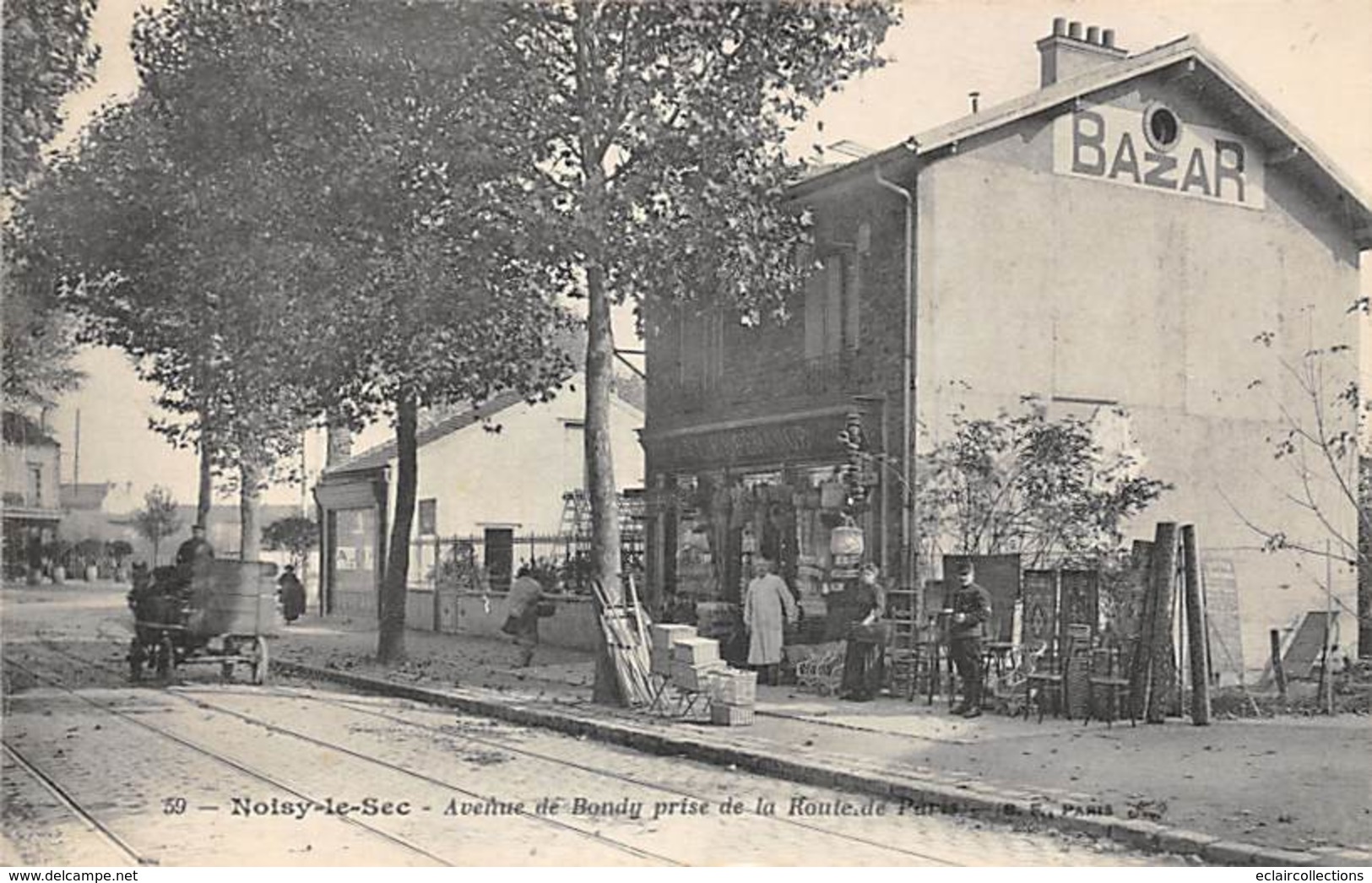 Noisy Le Sec        93       Avenue De Bondy  Bazar  Espérance    (voir Scan) - Noisy Le Sec