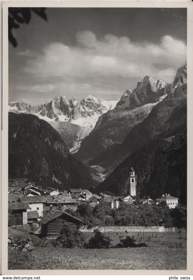 Soglio Mit Scioragruppe - Soglio