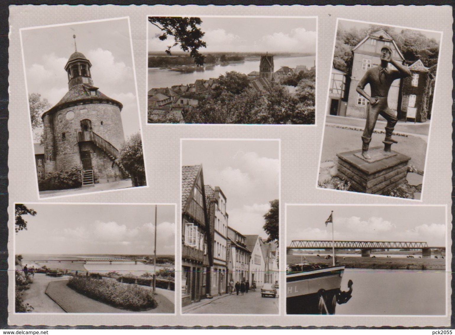 Lauenburg An Der Elbe Gruß Aus Der Altstadt 6 Ansichten Gelaufen 1967 ( AK 24 ) - Lauenburg