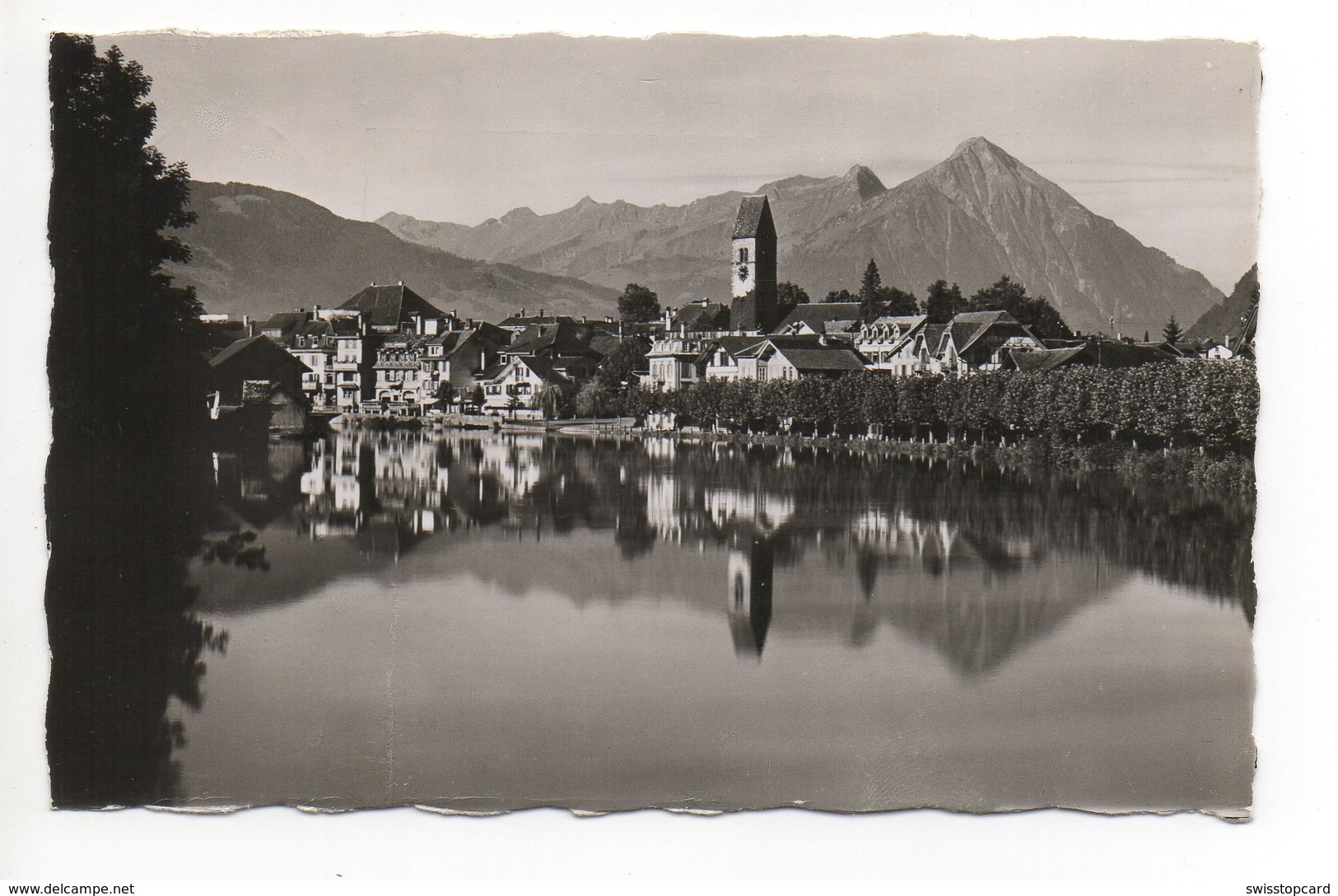 INTERLAKEN Kirche Unterseen U. Niesen - Unterseen