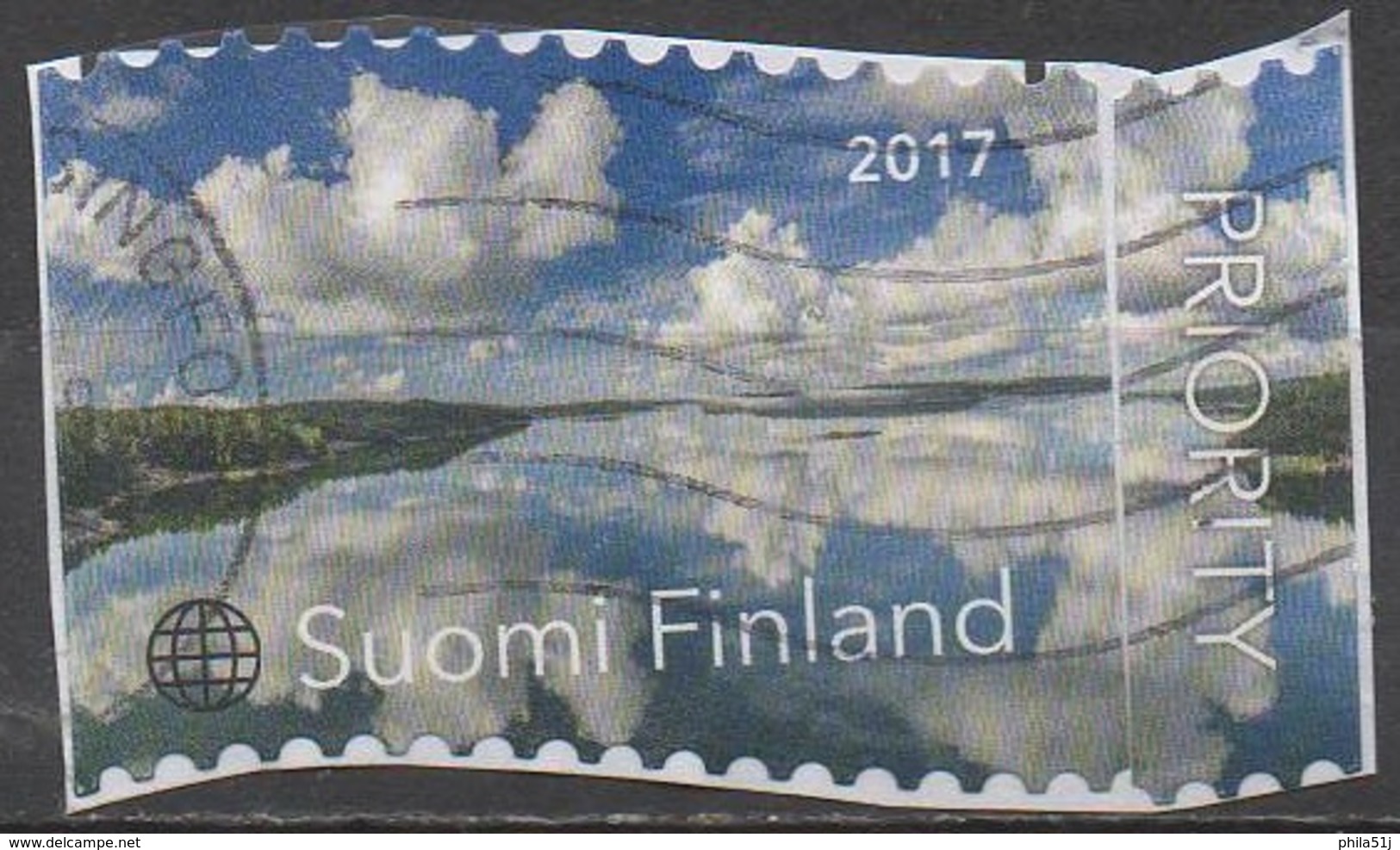 FINLANDE  2017 __  N°2463 __OBL VOIR SCAN  (Fragment) - Used Stamps