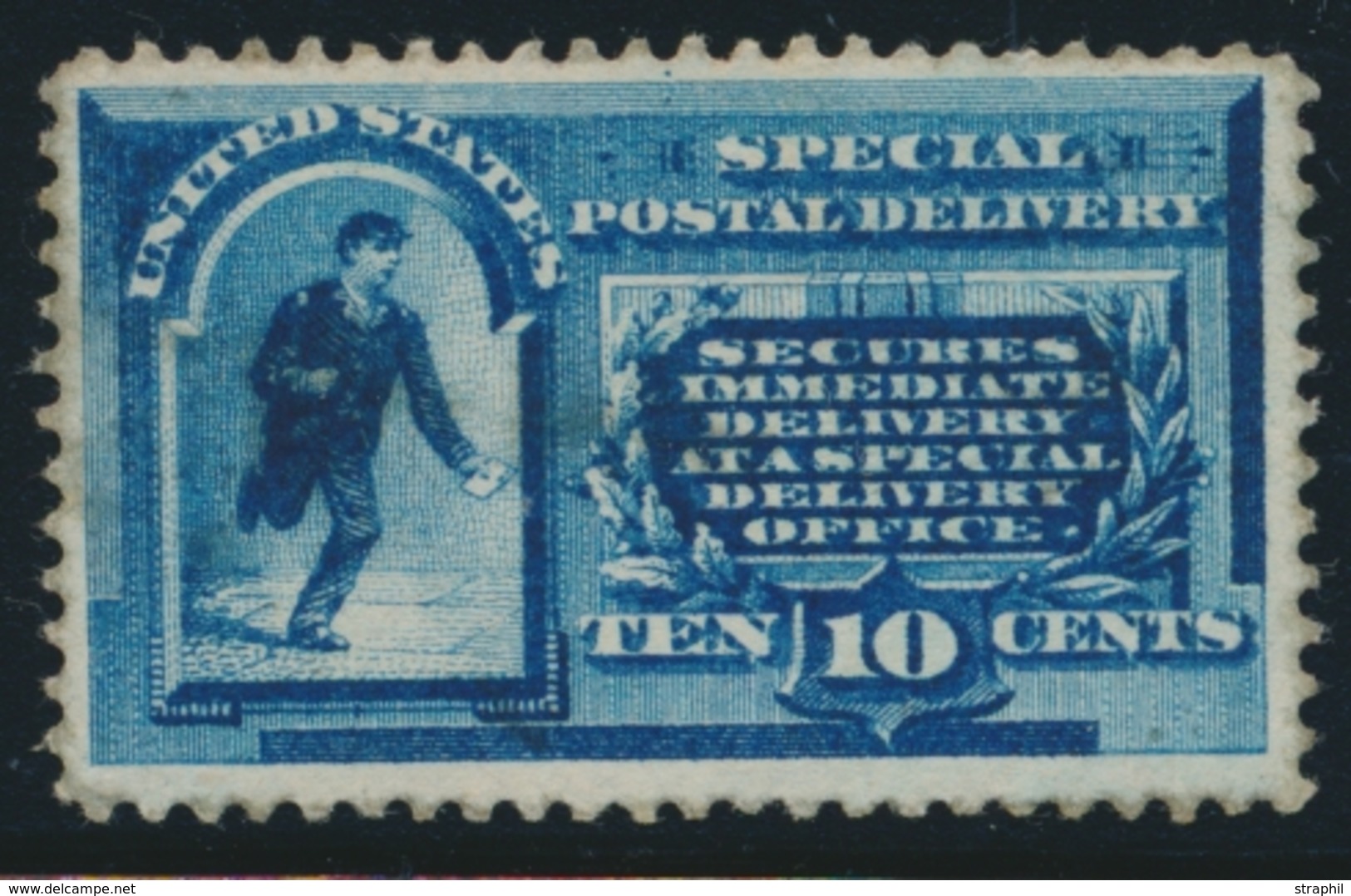 * ETATS-UNIS - EXPRES - * - N°3 - 10c Bleu - Comme ** - TB - Express & Recommandés