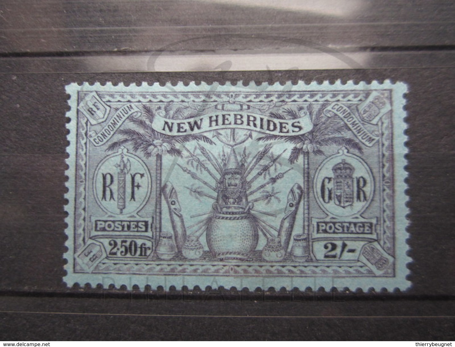 VEND BEAU TIMBRE DES NOUVELLES-HEBRIDES N° 98 , (X) !!! - Ongebruikt