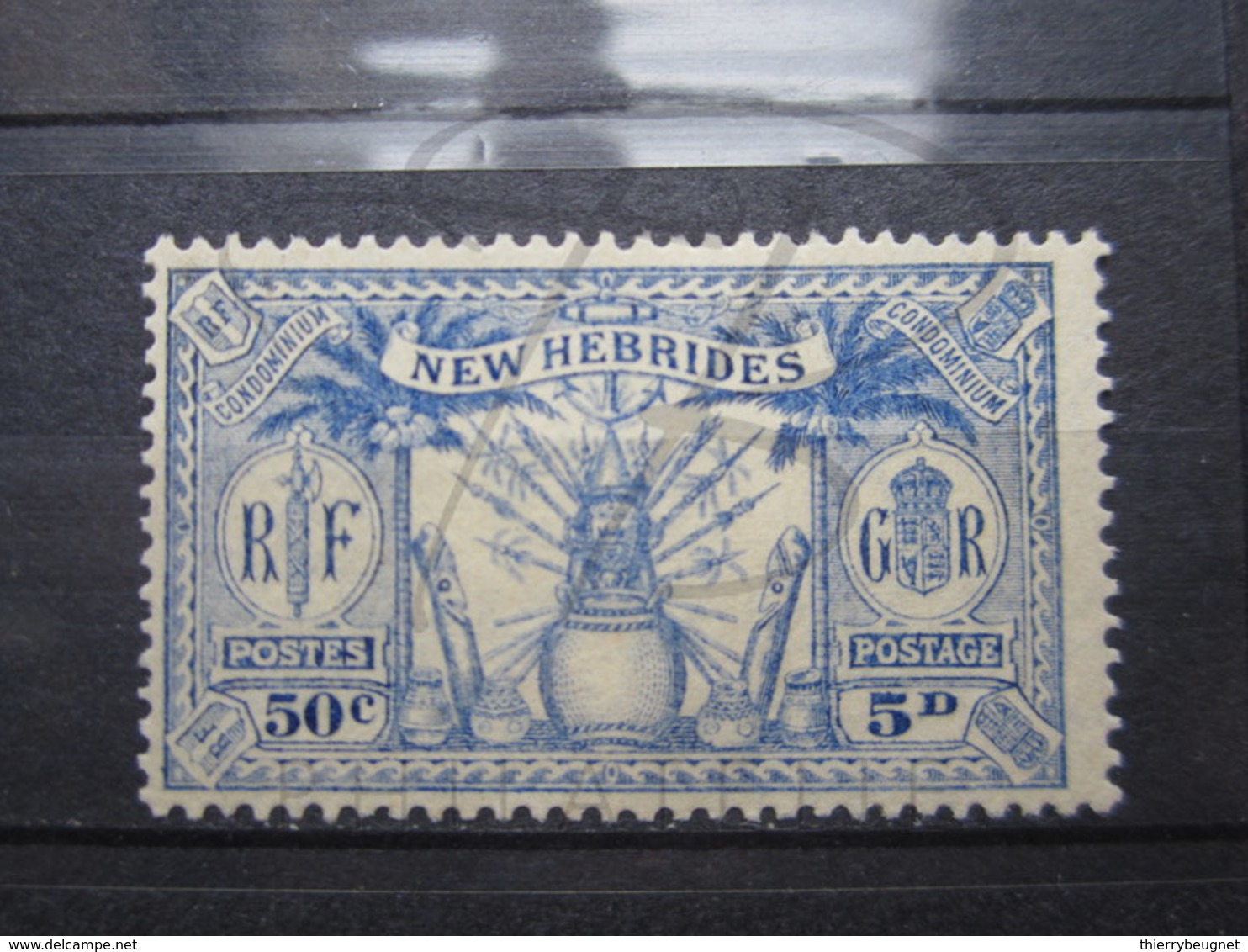 VEND BEAU TIMBRE DES NOUVELLES-HEBRIDES N° 95 , (X) !!! - Ongebruikt