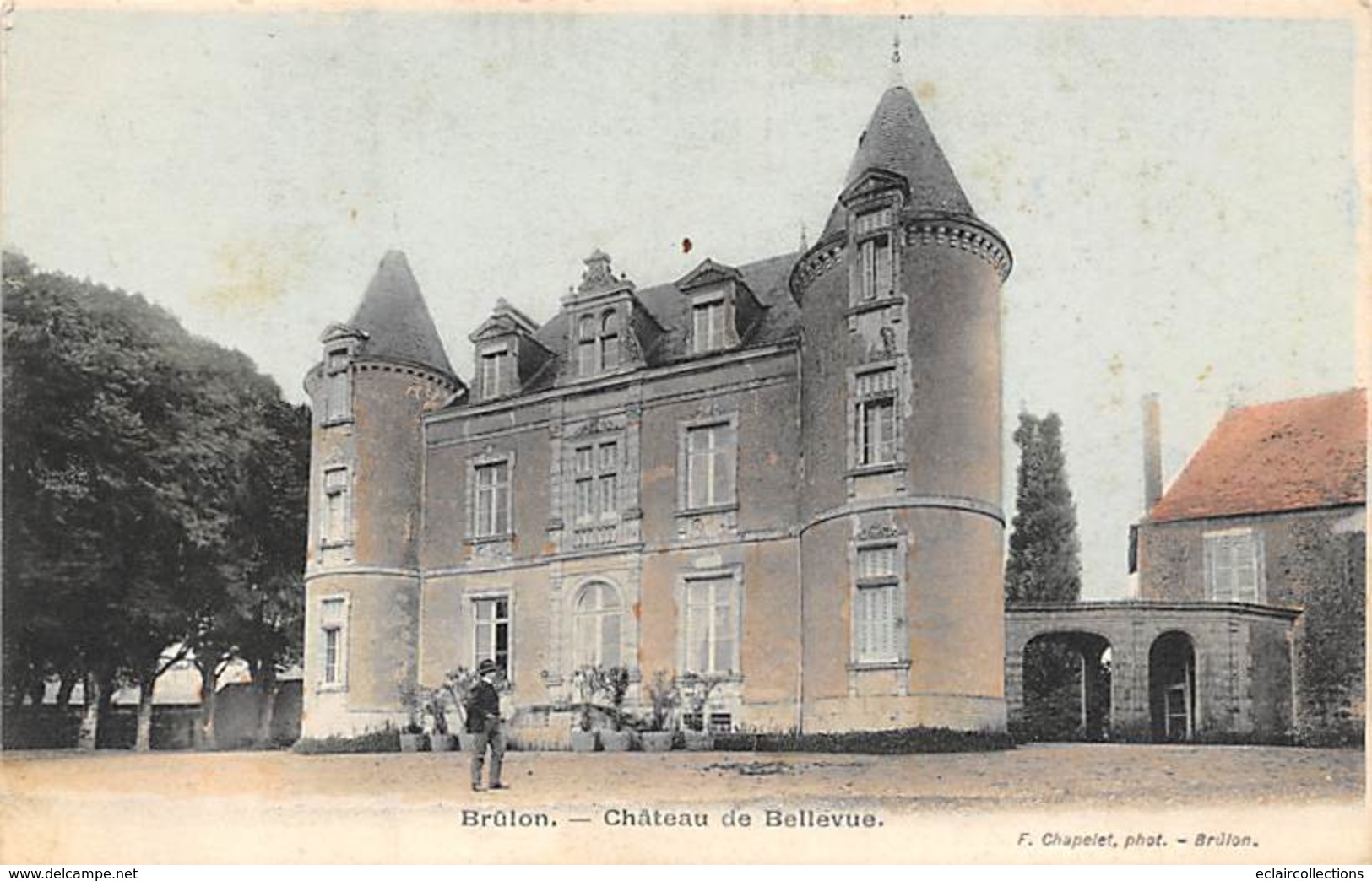 Brulon      72     Château De Bellevue       (voir Scan) - Brulon