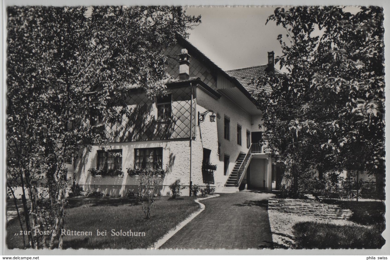 Restaurant Zur Post Rüttenen Bei Solothurn - Andere & Zonder Classificatie