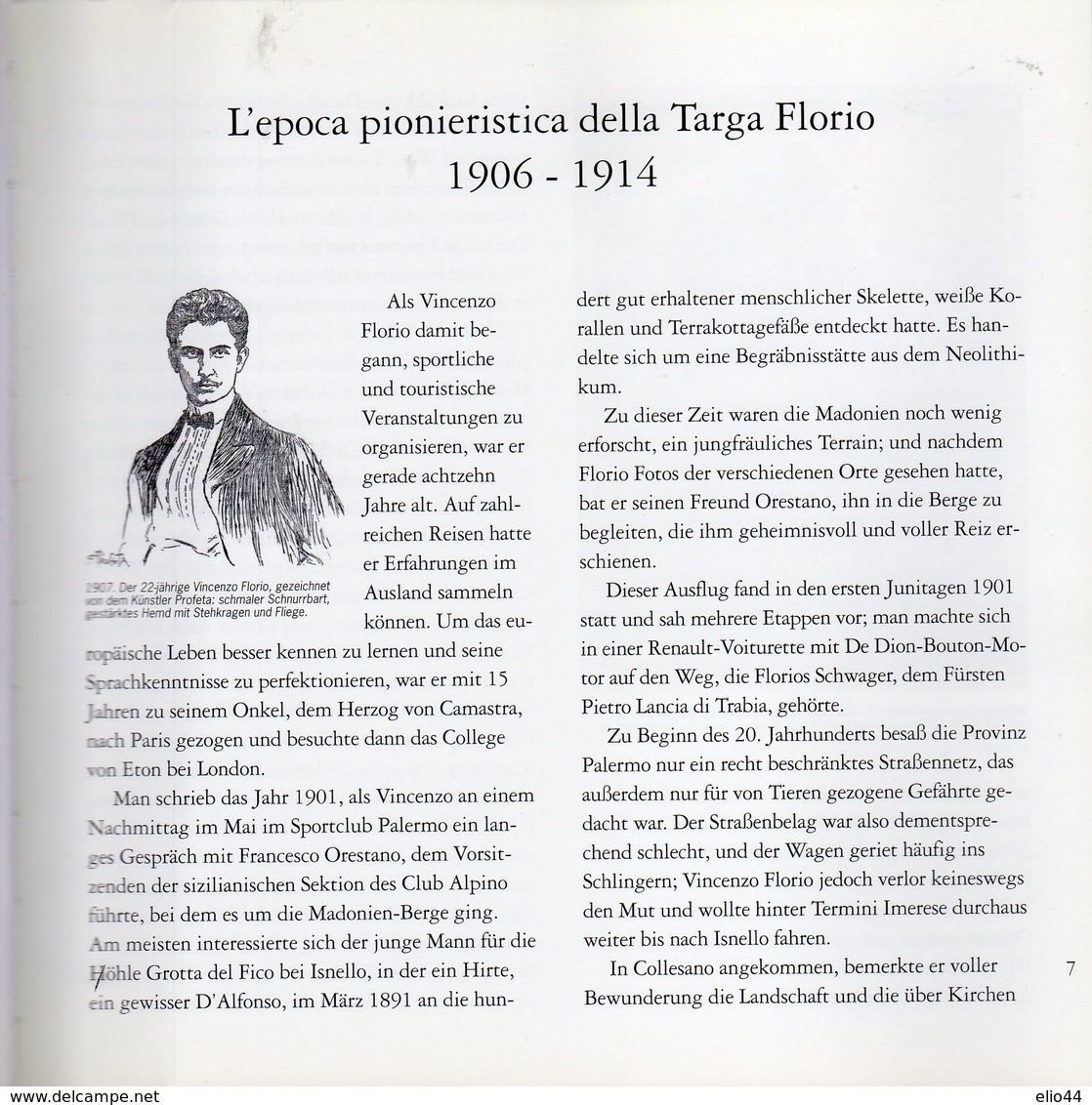 Libri - Palermo 2004 - Vincenzo Prestigiacomo - DIE PIONIEREPOCHE DER TARGA FLORIO - - Sport