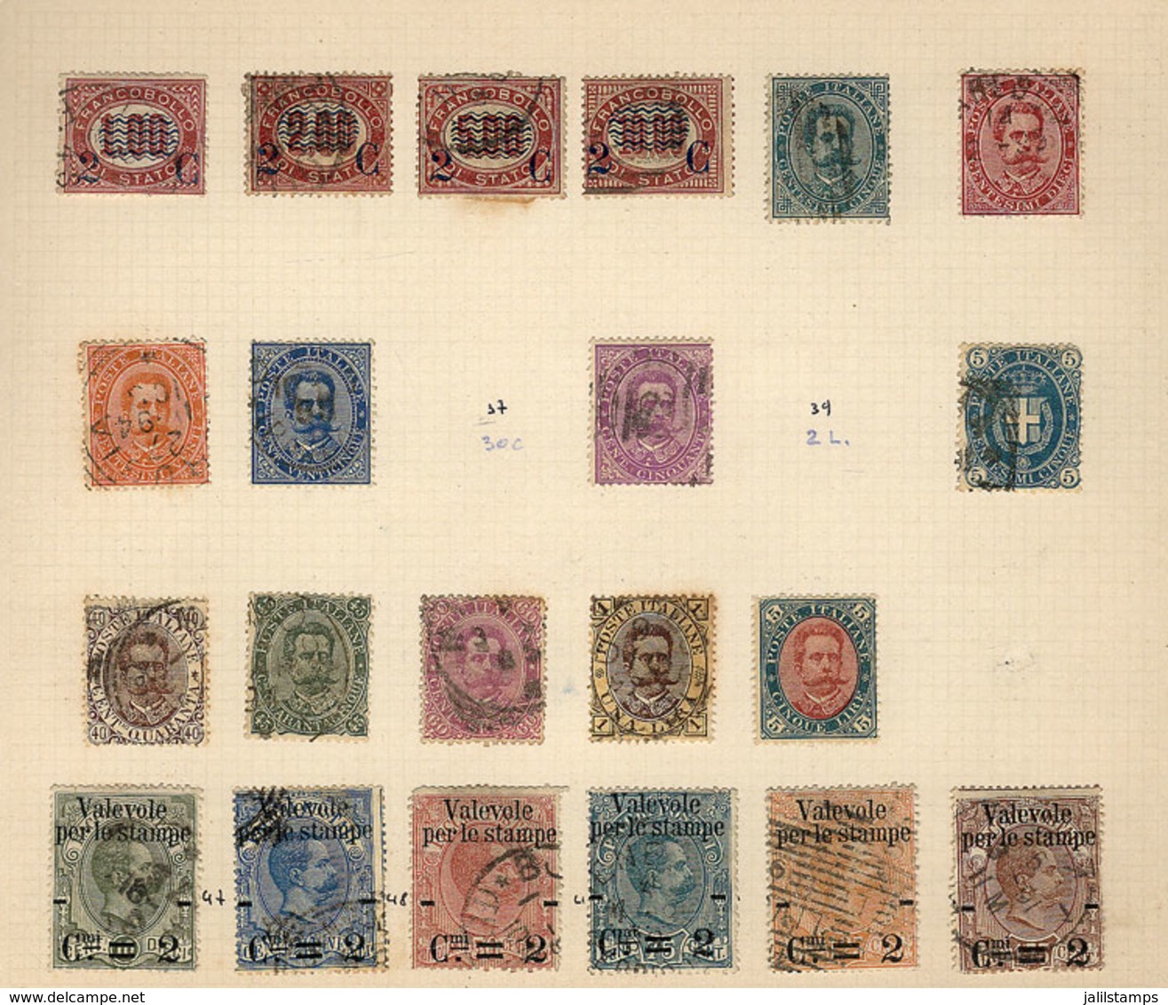 ITALY: Collection (approximately 1863 To 1973) Mostly Of Used Stamps Of Fine Quality, Including A Good Number Of Scarce  - Colecciones