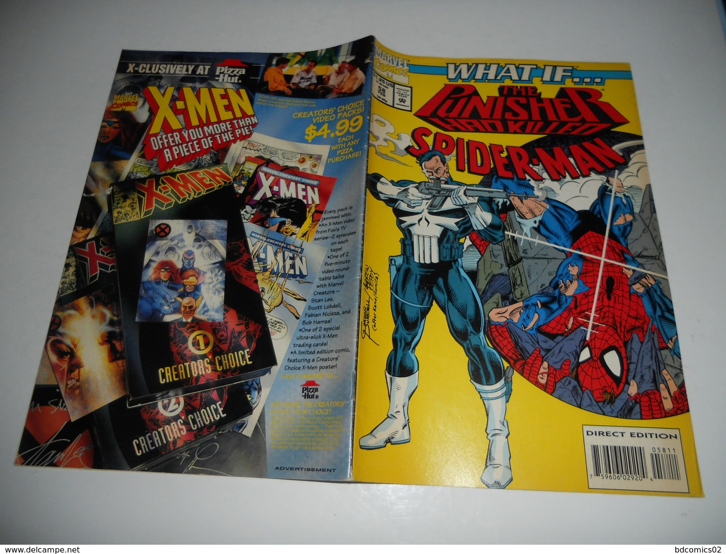 What If Punisher Had Killed Spiderman N°58 Comic Marvel 1994 Amazing 129 Cover  EN V O - Marvel
