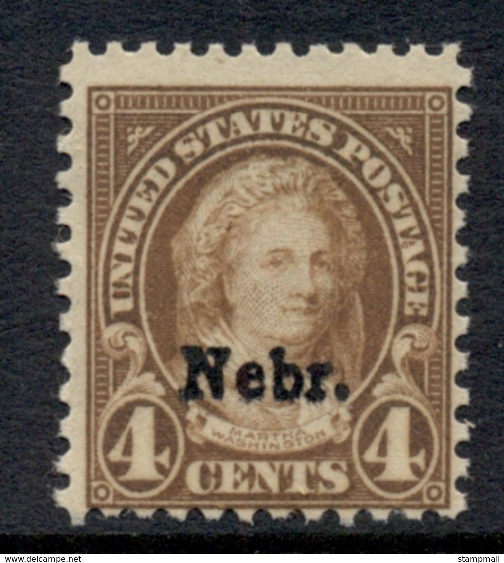 USA 1929 Sc#673 4c Fourth Bureau Opt Nebr. MUH - Otros & Sin Clasificación