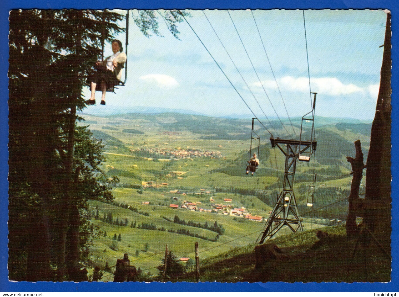 Deutschland; Steibis Oberstaufen; Schwebebahn - Oberstaufen