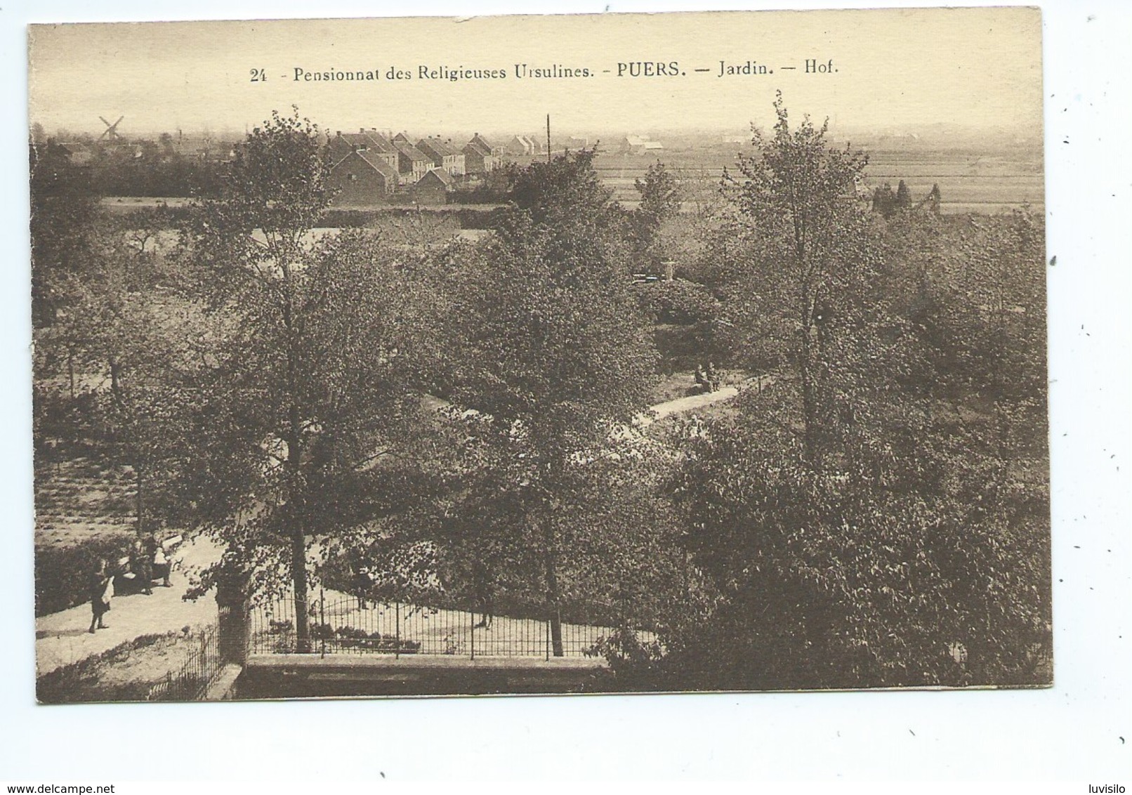 Puurs Puers Pensionnat Des Religieuses Ursulines Jardin - Puurs