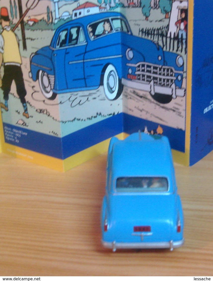 Voiture DODGE CORONET SPECIAL De LUXE De 1949, 1/43 De Tintin Objectif Lune, TINTIN - Tintin