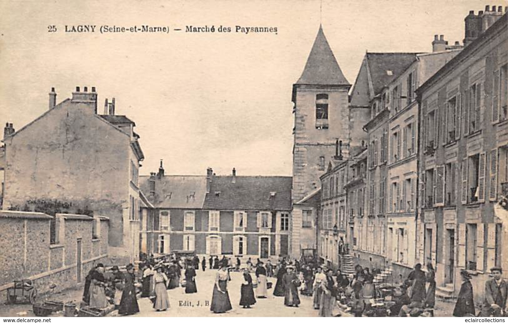 Lagny Sur Marne       77    Marché Des Paysannes     (voir Scan) - Lagny Sur Marne