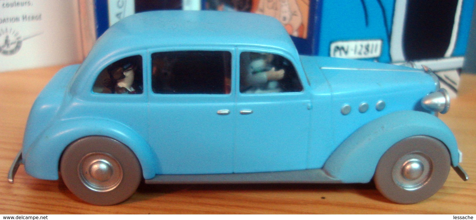 Voiture  CADILLAC 1934 LA SALLE, BIANCA CASTAFIORE 1/43 de Tintin et le Sceptre d'Ottokar, TINTIN