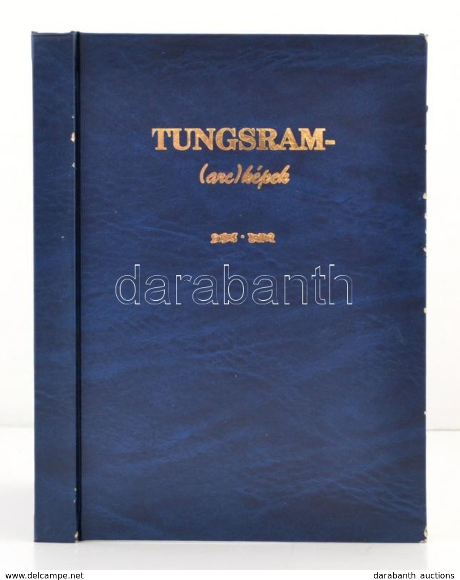 Tungsram-(arc)képek. Szerk.: Víg Károly Et Al. Bp.,2005, Szerzői Kiadás, (Rétrion-ny.) Kiadói Műbőr-kötés, Kissé Kopott  - Ohne Zuordnung