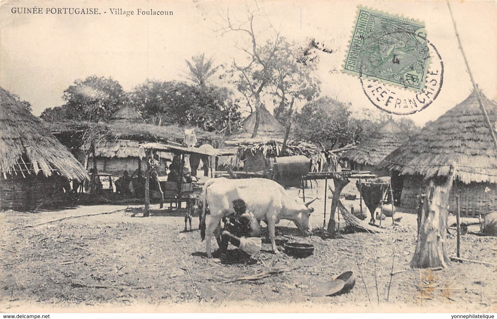 Guinée  Portuguaise / 20 - Village Foulacoun - Belle Oblitération - Guinea-Bissau