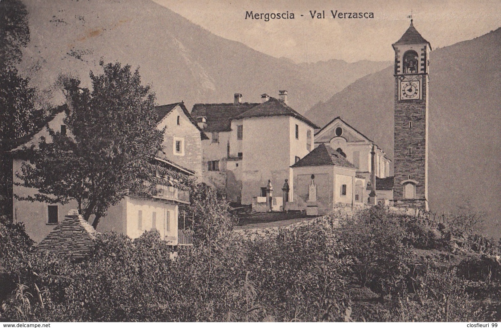 Mergoscia -Val Verzasca - 1920 - Verzasca
