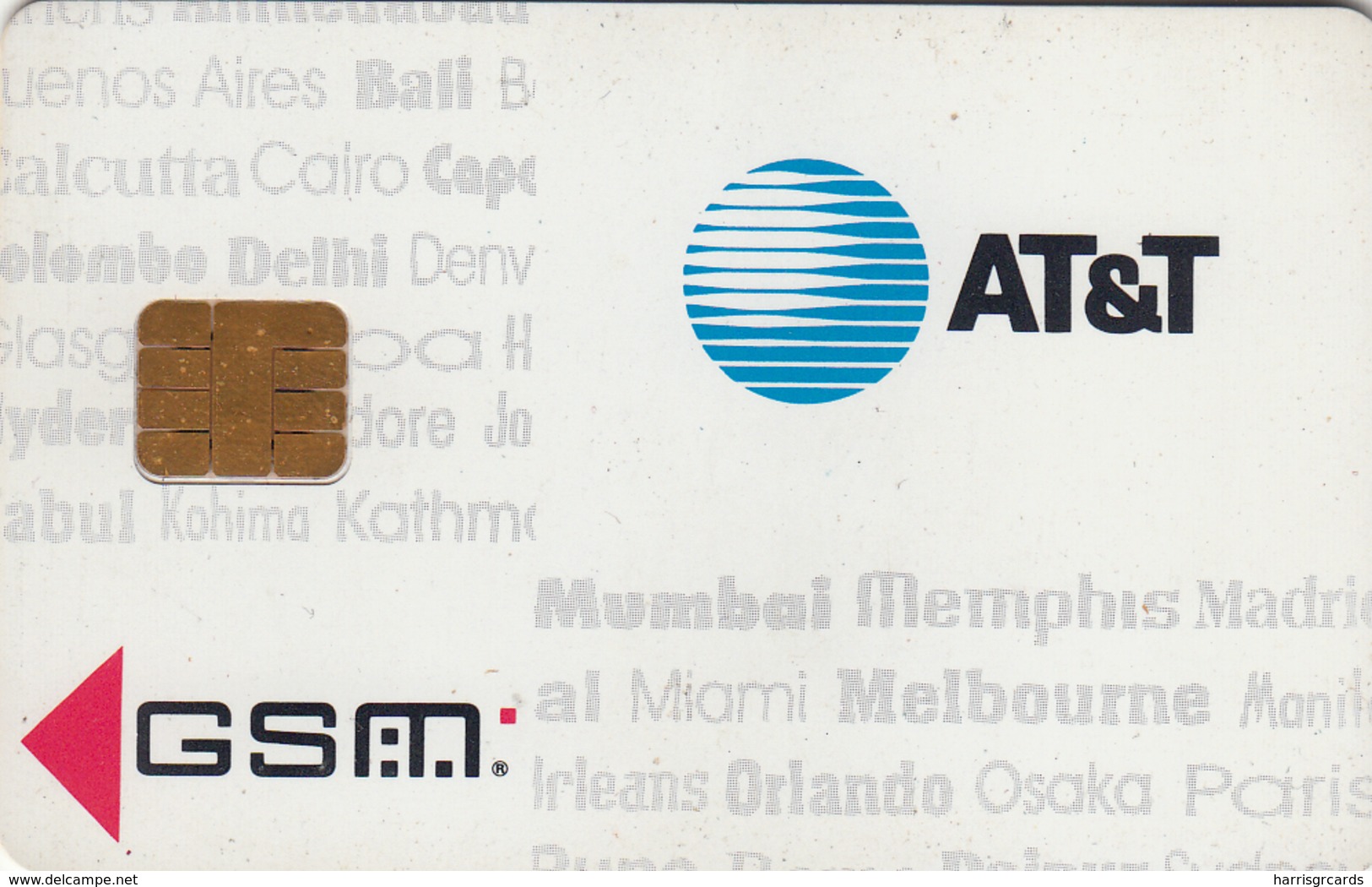 USA -  AT&T, Early GSM Card , Mint - Chipkaarten