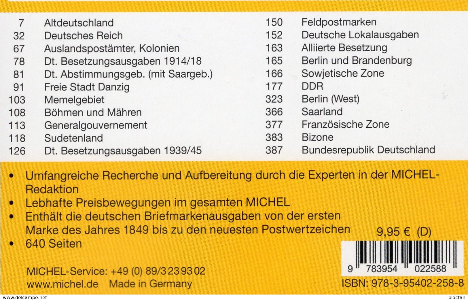 Briefmarken MlCHEL Junior 2019 Neu 10€ Deutschland DR 3.Reich Danzig Saar Berlin SBZ DDR AM BRD ISBN 97839540222588 - Algemene Kennis