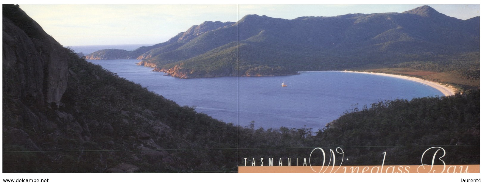 (255) Australia - TAS - Wineglass Bay (folding Card) - Wilderness