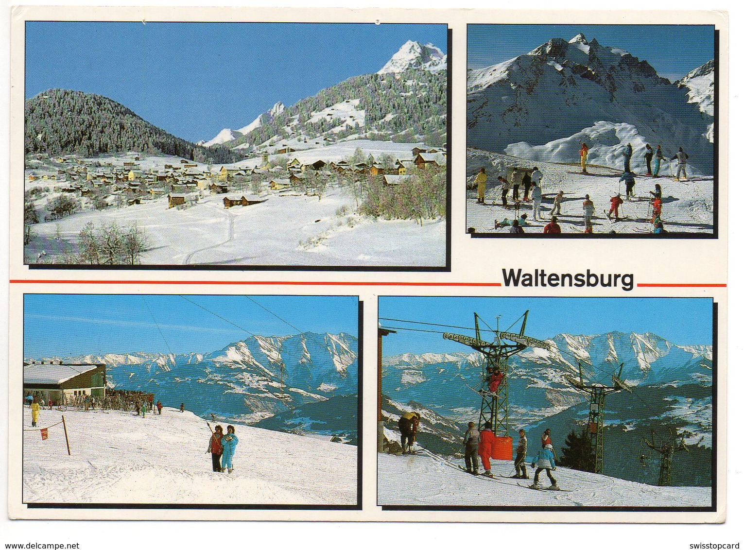 WALTENSBURG GR Sesselbahn & Skilift - Waltensburg/Vuorz