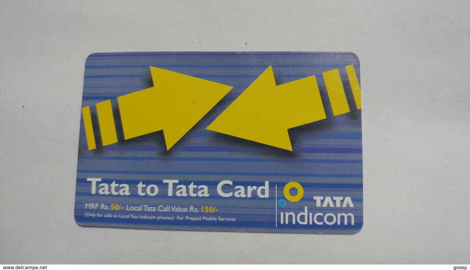 India-top Up-tata Indicom Card-(38u)-(rs.150)-(new Delhi)-(30day After)-used Card+1 Card Prepiad Free - India