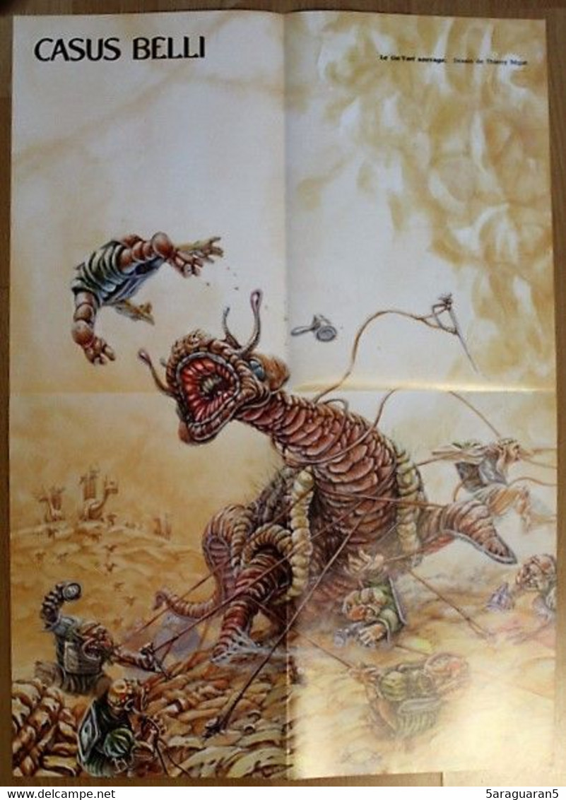MAGAZINE - CASUS BELLI - Numéro 51 - 1989 Avec Poster - Jeux De Rôle
