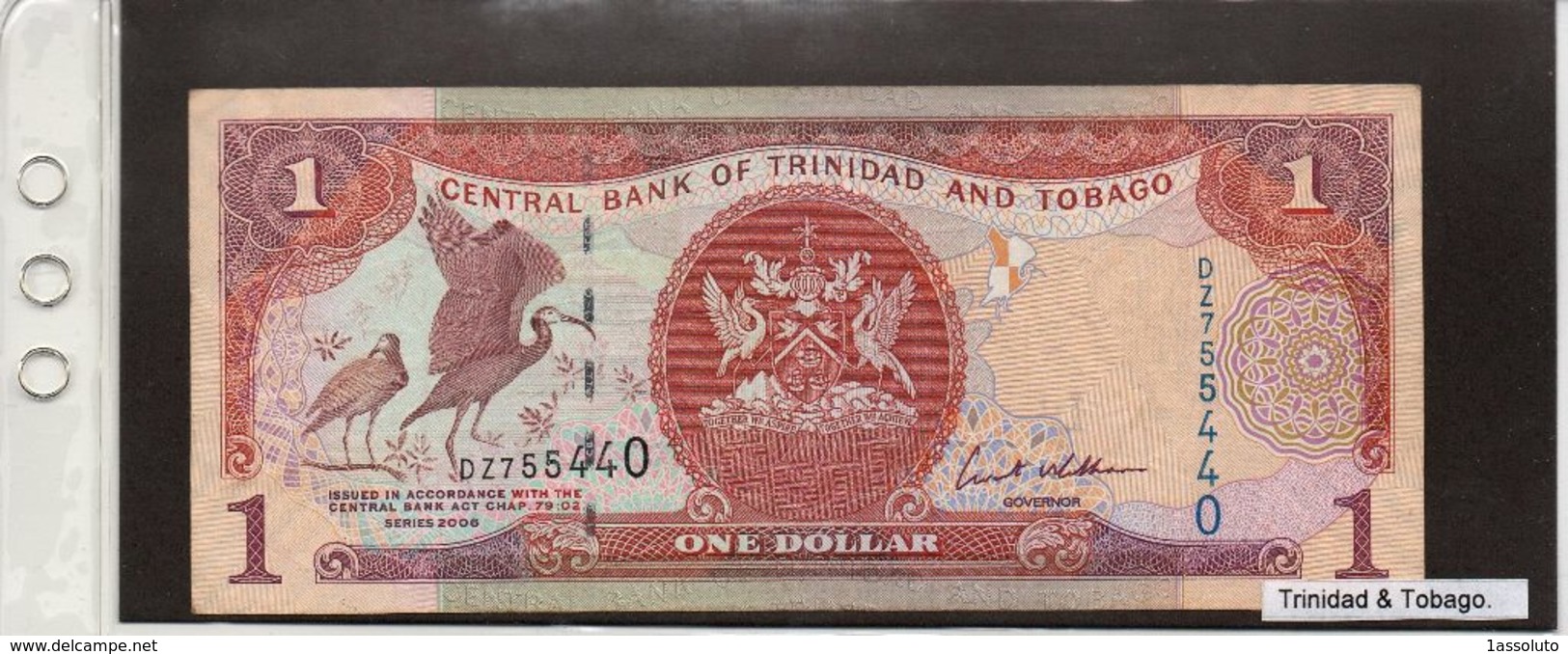 Banconota Trinidad & Tobago 1 Dollar - Trinité & Tobago