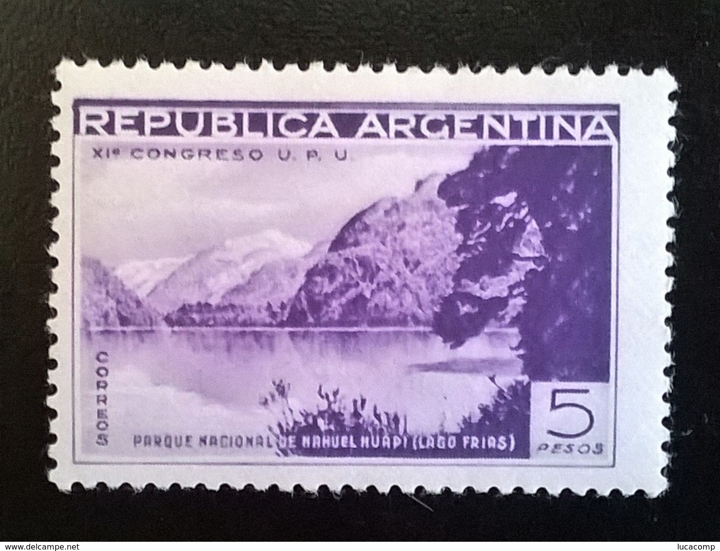 Argentina, Sello GJ 830 XI Congreso De La UPU 5P 1939 MINT L11152 - Ungebraucht