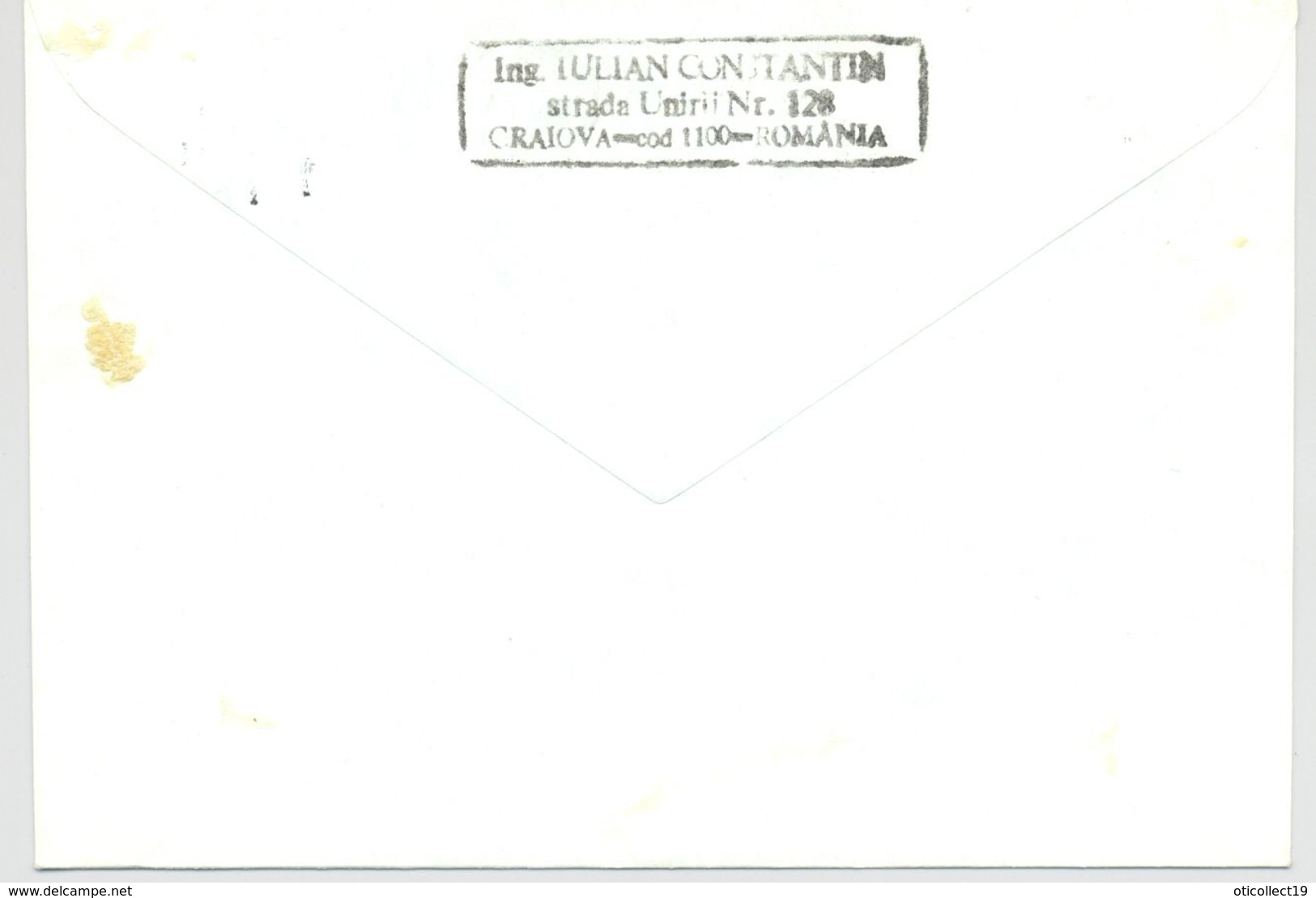 FLAMANZI PEASANTS UPRISING, 1907, SPECIAL POSTMARK ON COVER, ENDLESS COLUMN STAMP, 1982, ROMANIA - Lettres & Documents