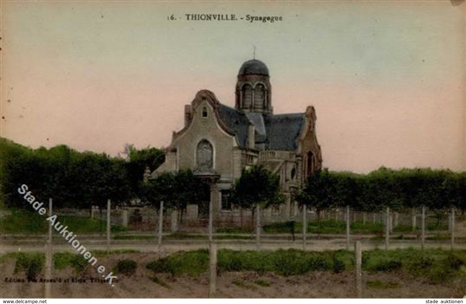 Synagoge Thionville (57100) Frankreich I-II Synagogue - Judaika