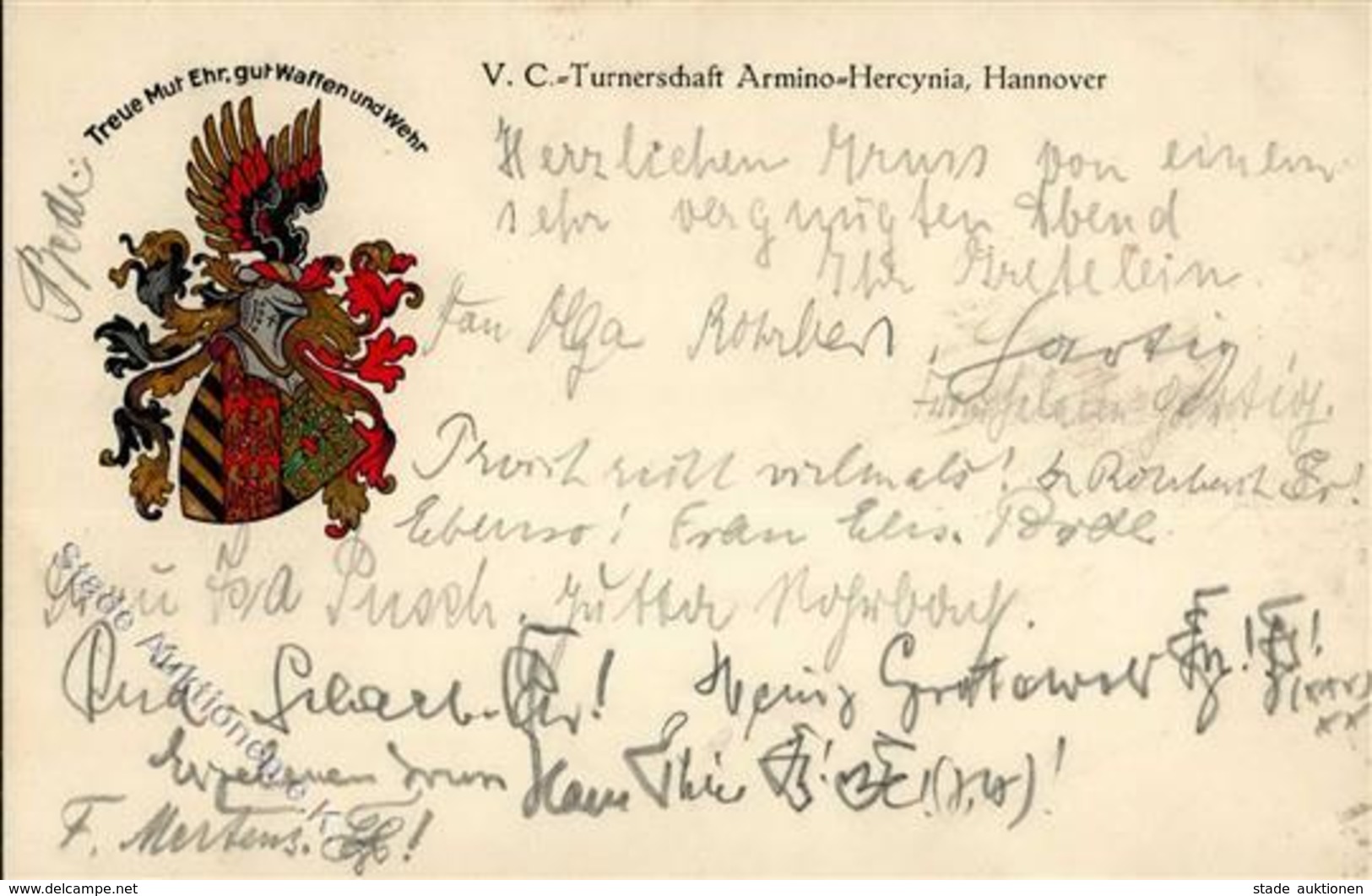 Studentika Hannover (3000) V.C. Turnerschaft Armino Hercynia I-II - Ohne Zuordnung