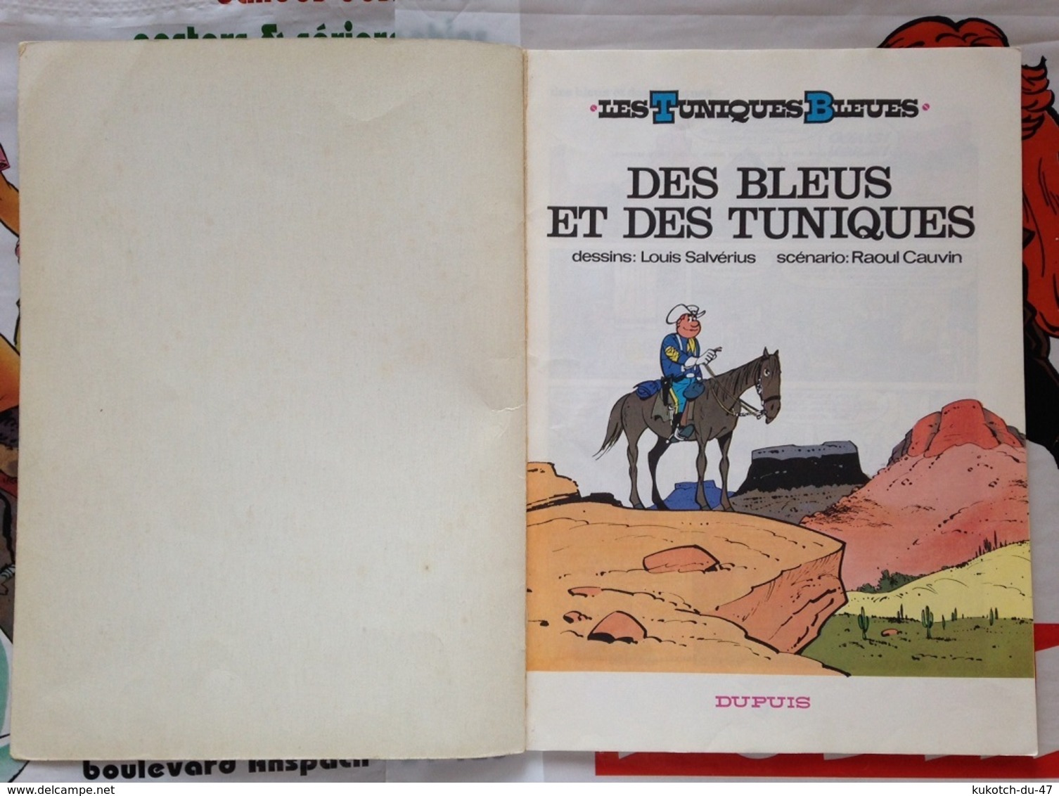 BD Tuniques Bleues - Les Déserteurs - Tome 10 (1981) - Tuniques Bleues, Les