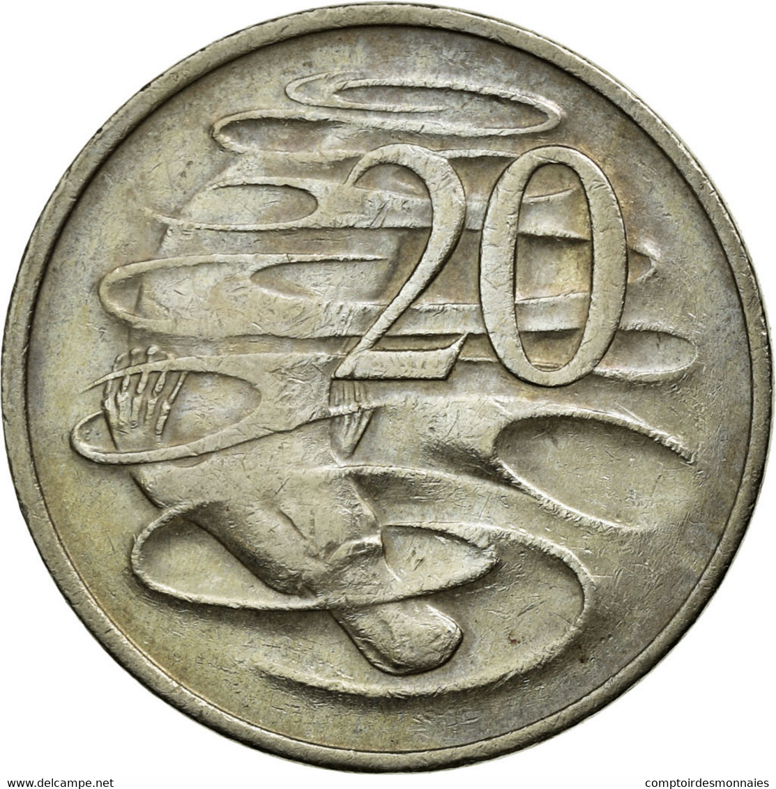 Monnaie, Australie, Elizabeth II, 20 Cents, 1975, TB+, Copper-nickel, KM:66 - 20 Cents