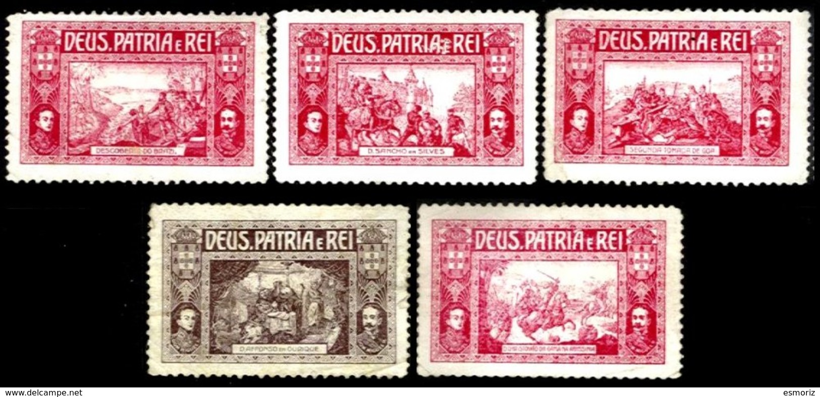 PORTUGAL, Vinhetas Semi-Modernas, F/VF - Nuevos