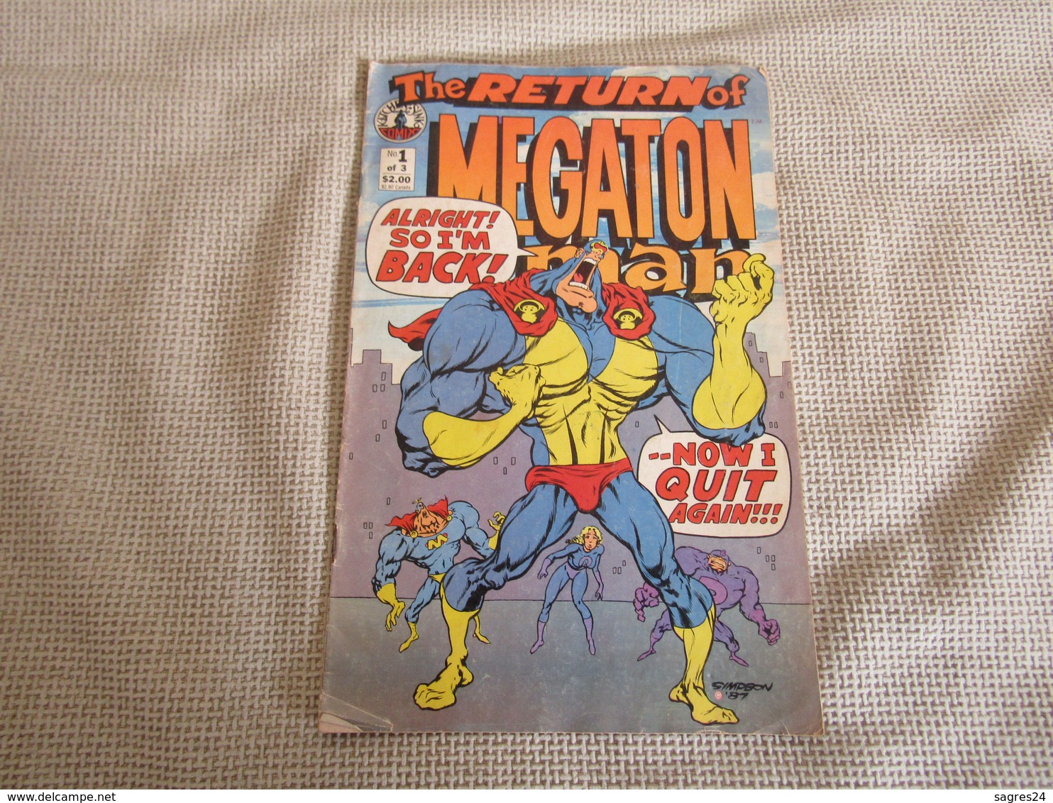 The Return Of Megaton No.1 Of 3 - 1988 - Donald Simpson - Other Publishers