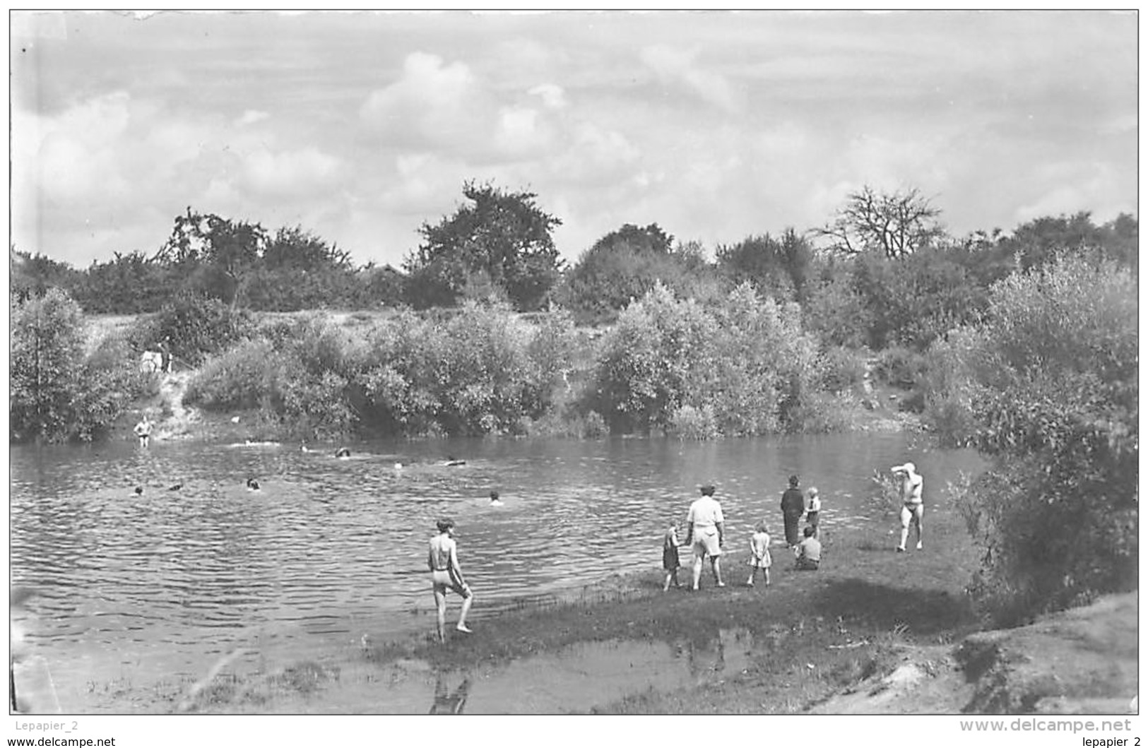 91 MORSANG SUR ORGE La Gribelette Baignade Du Lac CPSM PFD Ed.Barraud à Morsang - Morsang Sur Orge