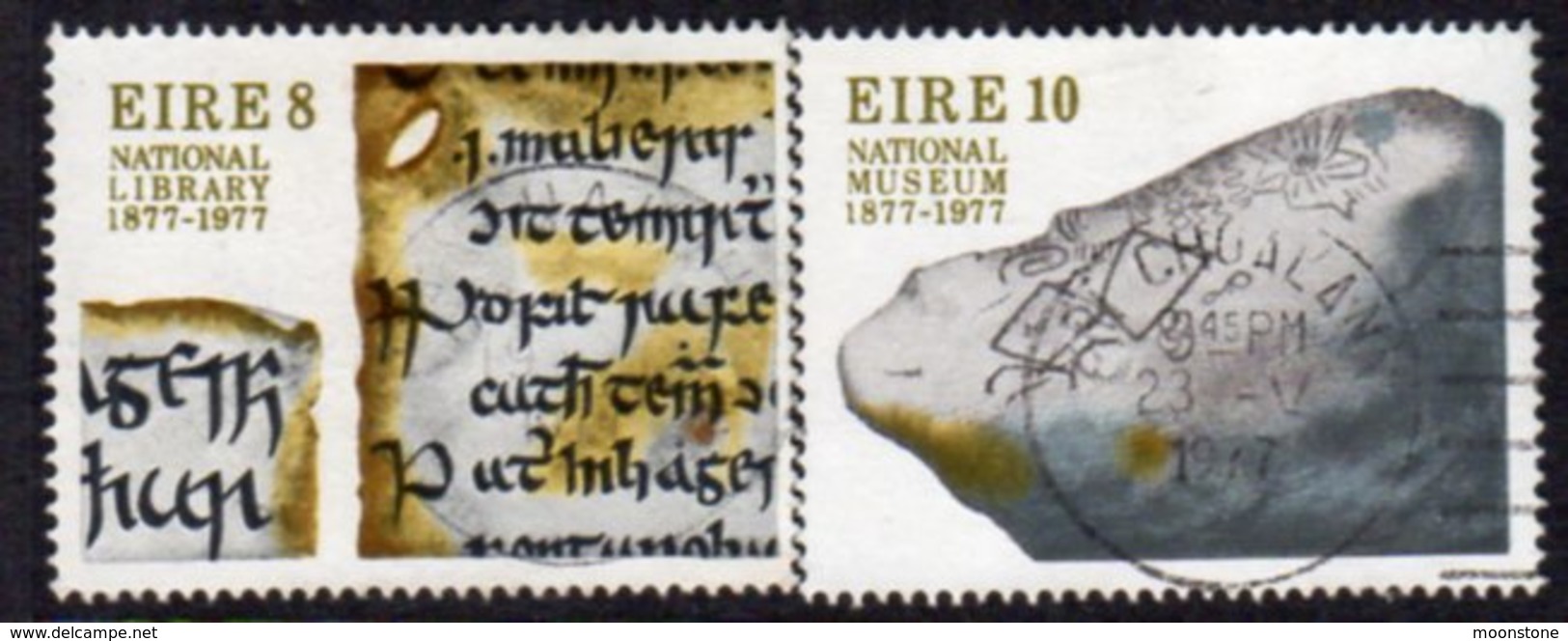 Ireland 1977 Centenaries Set Of 2, Used, SG 404/5 - Oblitérés