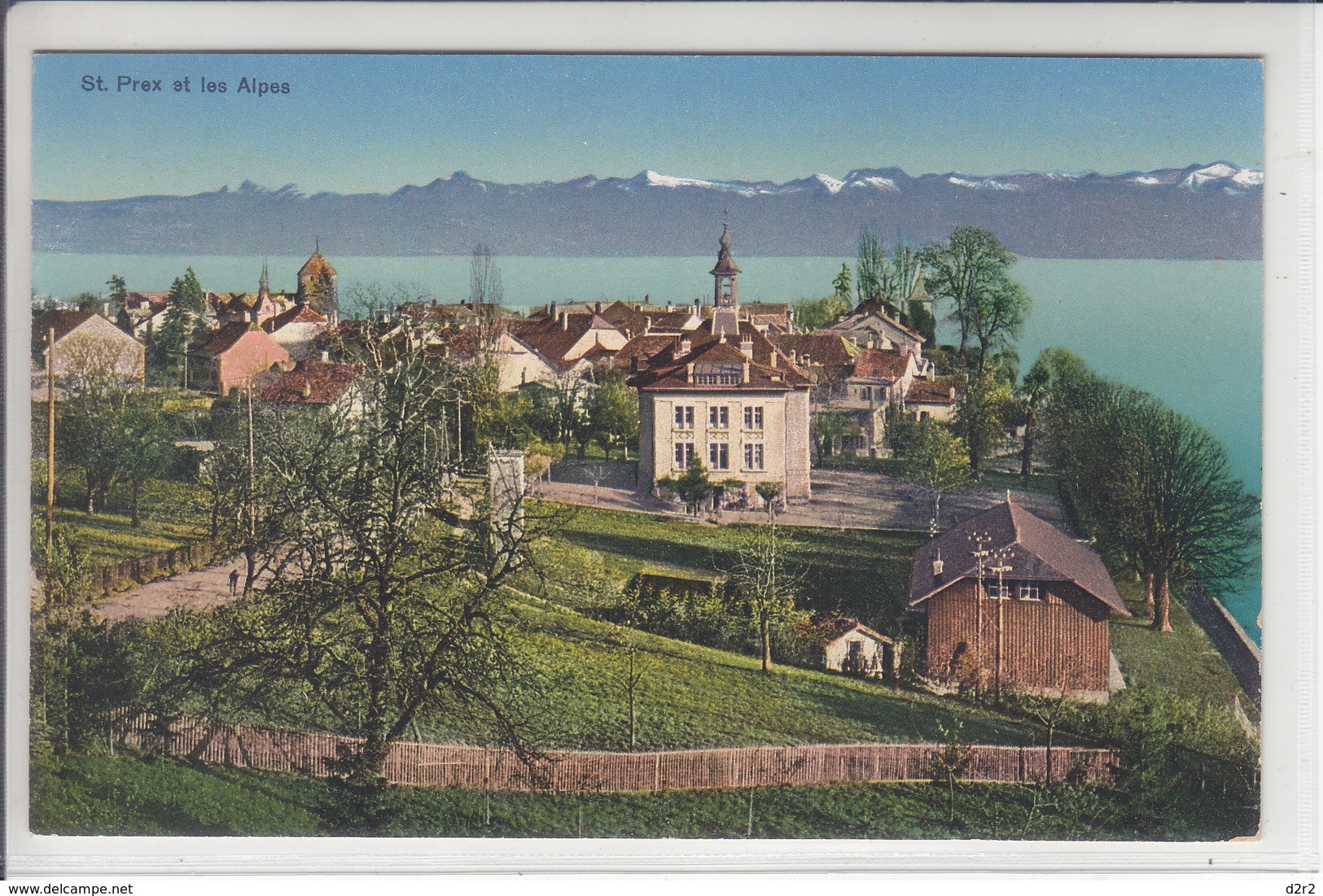 ST-PREX ET LES ALPES - N/C - Saint-Prex