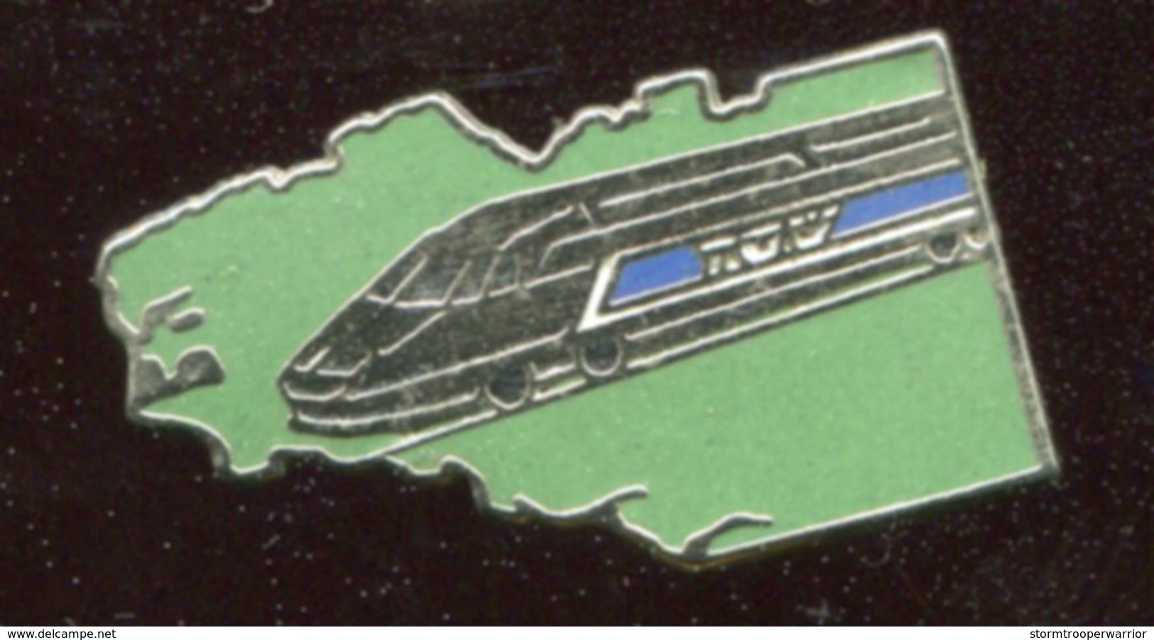 Pin's - Tgv TRAIN Carte Bretagne - TGV