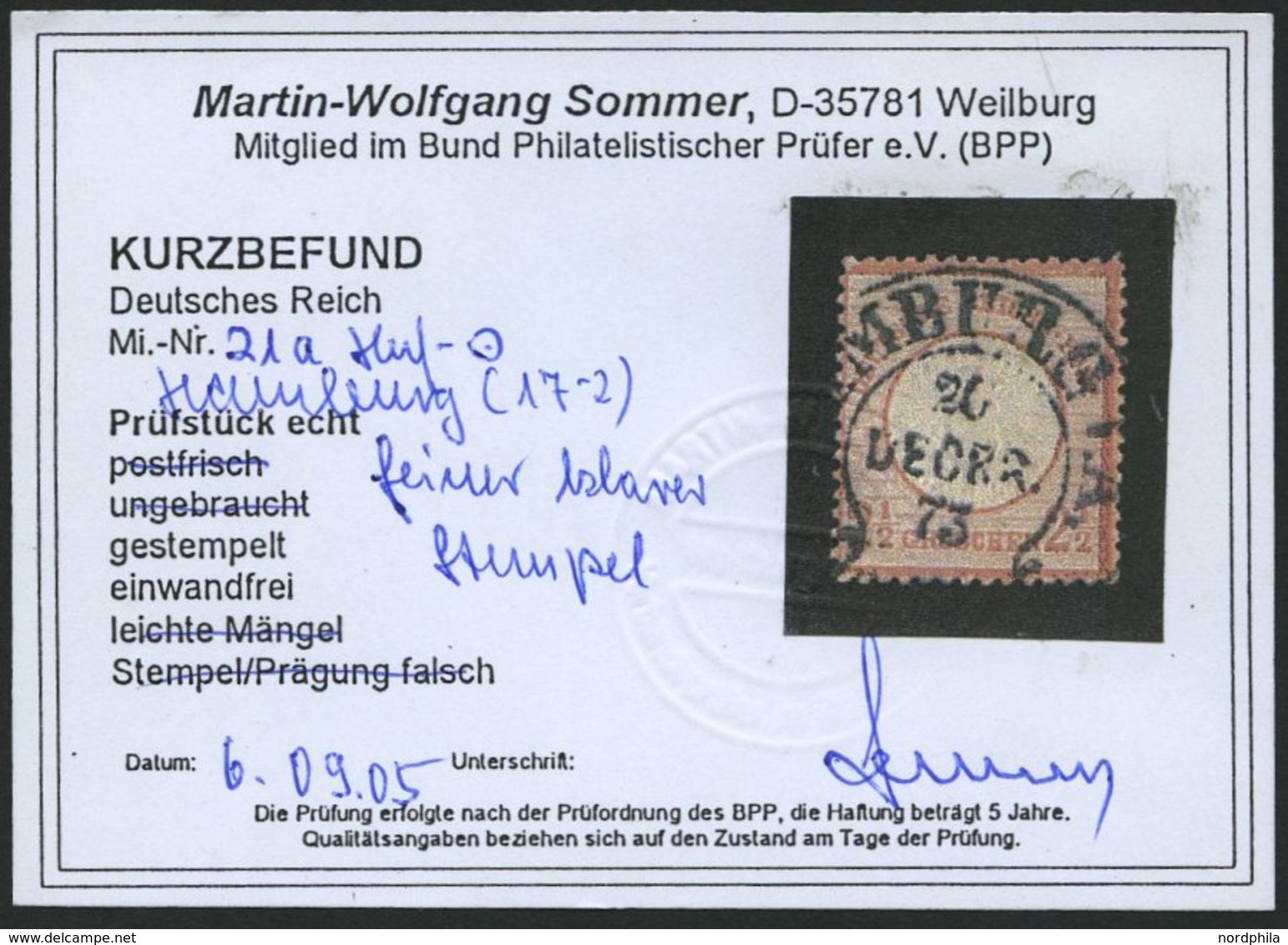 HUFEISENSTEMPEL DR O,BrfStk , 17 Brustschilde Mit Verschiedenen Hufeisenstempeln, Meist Feinst/Pracht, Reiner Markenwert - Used Stamps