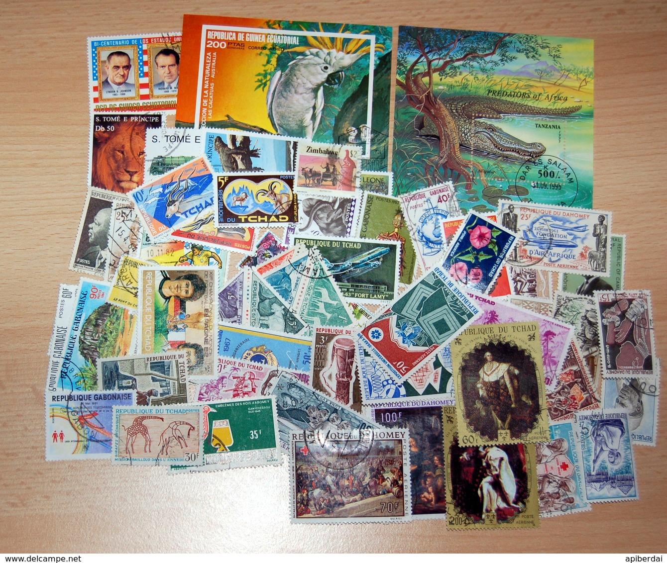 Afrique - Small Batch Of 60 Differents Stamps From Africa Used - Mezclas (max 999 Sellos)